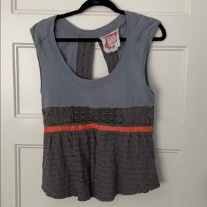 FREE PEOPLE boho tank top size large